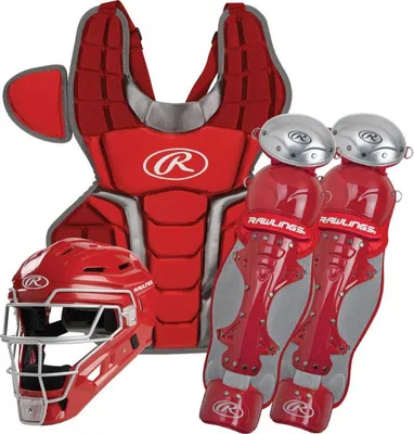 Produktbild von Rawlings R2CSA Baseball Renegade 2.0 Catcher´s Gear Set | Intermediate Color Scarlet Baseball/Softball Artikel