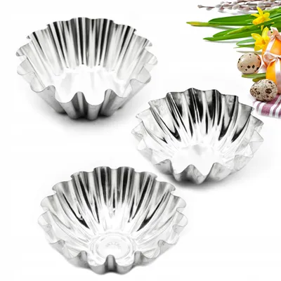 Produktbild von SNB 3er Set Kuchenformen Backformen Muffinformen Ø9.5cm