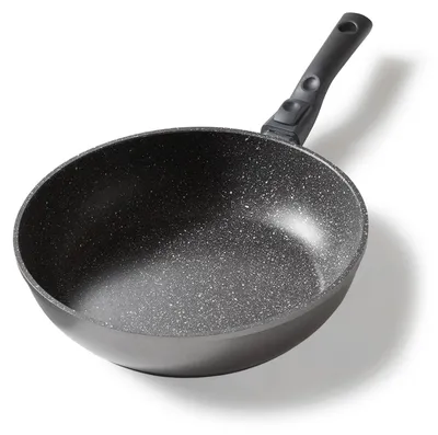 Produktbild von Stoneline FLEX 19511 Bratpfanne, 24 cm max. Durchmesser, Aluminium, Induktionsherd-geeignet, Antihaftbeschichtung, abnehmbarer Griff