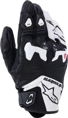 Produktbild von Alpinestars SP-R Tech Motorradhandschuhe, schwarz/weiß, XL