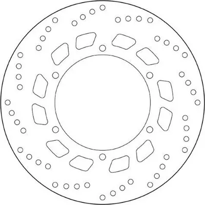 Produktbild von BREMBO Bremsscheibe 282mm 68B407D0