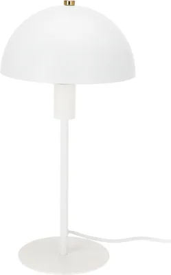 Produktbild von Schreibtischlampe Tisch weiß Metall 18x36cm Pilz minimalistisch