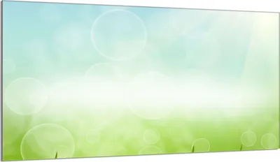 Produktbild von Herdabdeckplatte 90x52 Glaskeramikkochfeld Abdeckung Spritzschutz Glasplatte Deko Schneidebrett, Gänseblümchen Grün