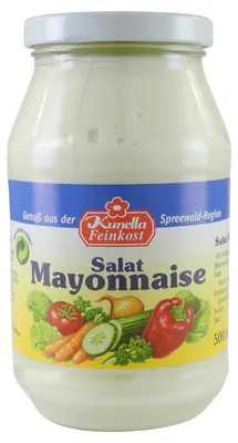 Produktbild von Salat Mayonnaise von Kunella Feinkost (500 ml)