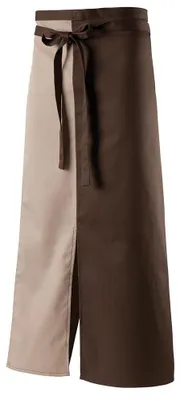 Produktbild von Bistroschürze 100 x 100 cm toffee/sand : sand : 65% Polyester 35% Baumwolle