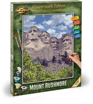 Image de Schipper Peinture par numéros Mont Rushmore