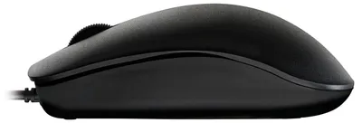 Produktbild von CHERRY MC 1000 Kabelgebundene Maus, Schwarz, USB, Beidhändig, Optisch, USB Typ-A, 1200 DPI, Schwarz