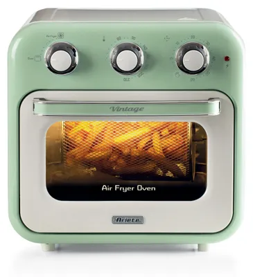 Heißluftfritteuse & Backofen 2-in-1, 16 l, 1400 W, Timer, Grün