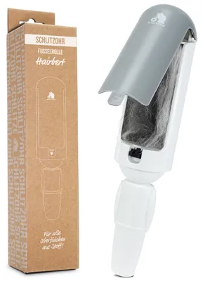 Produktbild von Fusselrolle Tierhaarentferner Fusselbürste - Wiederverwendbar - Auffangbehälter - Für Kleidung, Sofa und Teppich