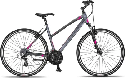 Produktbild von 68 ALTEC Crossbike 28 Zoll Legarda Lady, grau-pink