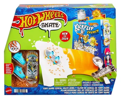 Productafbeelding van Hot Wheels HTP09, Mini-skateboard, geschikt voor kinderen vanaf 5 jaar, plastic, meerkleurig