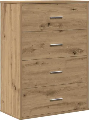 Produktbild von Sideboard Artisan-Eiche 60 x 31 x 84 cm Holzwerkstoff