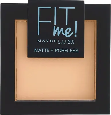 Produktbild von Maybelline Fit Me! Matte & Poreless, Universalhülle, Licht, Ivory, Matte, Glättend, Tonkorrigierend, Gepresster Puder, Porenabdeckung