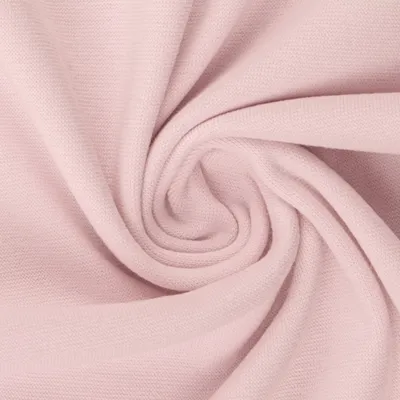 Produktbild von Bündchenstoff Heike Zartrosa, Uni 240 g/m², Strickschlauch glatt/fein, 50 cm Schlauch, Meterware