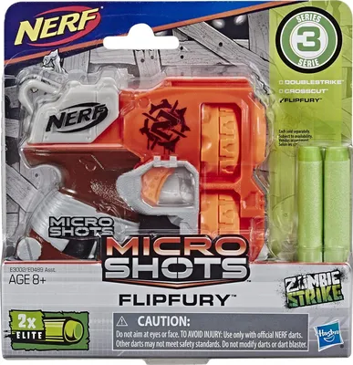 Immagine prodotto di Hasbro Nerf MicroShots FlipFury E3002ES0