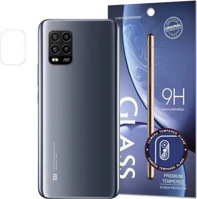 Obrázok produktu pre Ochranné sklo na kameru 9H pre Xiaomi Mi 10 Lite - Transparentná KP12271
