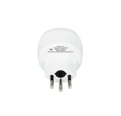 Produktbild von Skross 1.500205-E, Typ J (CH), Typ C (Euro-Stecker), 100 - 250 V, 10 A, Weiß, 2500 W