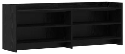 Obrázek produktu pro vidaXL Skříňka pod televizi 135 x 33 x 47 cm, černý dub, dřevotřísková deska