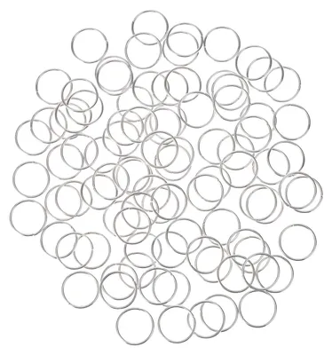 Produktbild von Set aus Haarringen, Flechtringen, Haarschlaufen, Haarspangen und Haaraccessoires (silber)