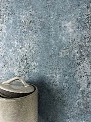 Produktbild von NEWROOM Tapete Milas Blue Blau Vliestapete - Modern Beton Zement  Germany