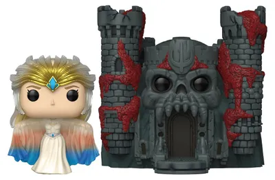 Produktbild von Funko FK93632 - Masters of the Universe (2026) POP! Town Vinyl Figur Sorceress w/Castle Grayskull 9 cm - Neu
