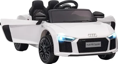 Produktbild von Fahrzeug mit Elektroantrieb, Fernbedienung, Musik und Lichter, WEISS