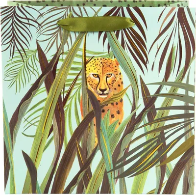 Produktbild von Goldbuch Geschenktasche Wild Life Leopard 27x13x33 cm