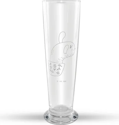 Produktbild von Mr. & Mrs. Panda Bierglas Kaktus Mama - Transparent - Geschenk, Ärger, Weizen Glas, Weizenbier, Kakteen, Bier, Mr Mrs Weizenglas, Motivation, Weißbierglas, Quote, Büro