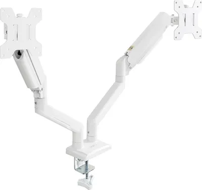 Produktbild von TooQ DB1434TNR-W, Klemme/Durchführung, 10 kg, 33 cm (13"), 86,4 cm (34"), 100 x 100 mm, Weiß