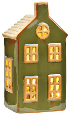 Produktbild von Nostalgisches Lichthaus mit LED Beleuchtung aus Keramik