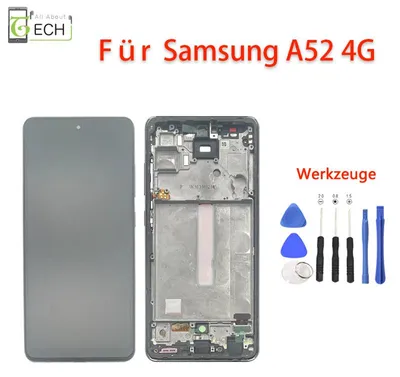 Produktbild von Für Samsung Galaxy A52 4G A525 LCD Display Bildschirm mit Rahmen Werkzeuge