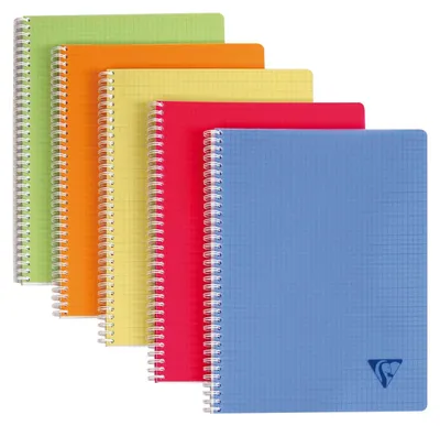 Image de Carnet à spirales A4 Linicolor quadrillé 90 feuilles