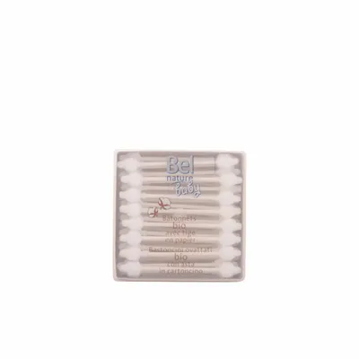 Image de Bâtonnets de sécurité en coton Nature Bel (56 uds)