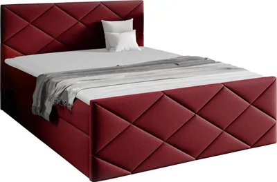 Produktbild von MIRJAN24 Boxspringbett Herkules, Ehebett mit zwei Bettkästen, Doppelbett, Stilvoll Schlafzimmer (Kameleon 59, Größe: 180x200 cm)