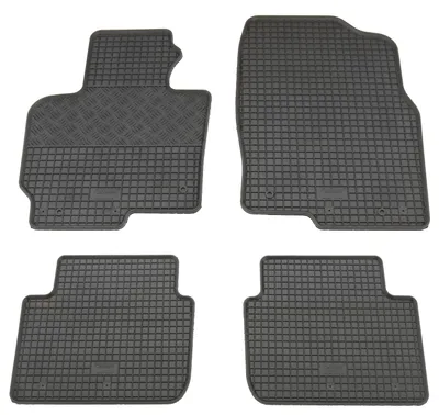 Gummifußmatten Set 4-teilig für Mazda CX-5 I KE (4/2012-4/2017), schwarz
