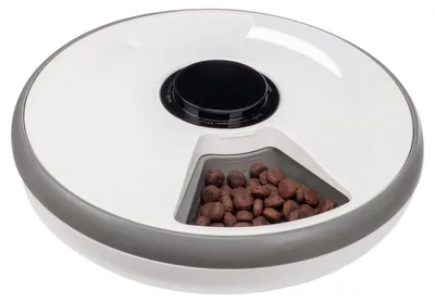 Produktbild von Flamingo Futterautomat Labo rund weiß