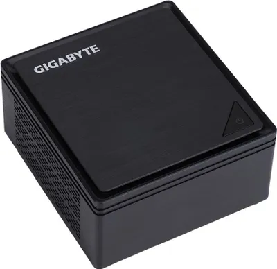 Zdjęcie produktu dla GIGABYTE GB-BPCE-3350C (rev. 1.0), Wielkość PC 0.5L, Komputer mini typu barebone, BGA 1296, DDR3-SDRAM, DDR3L-SDRAM, Serial ATA III, Wi-Fi 5 (802.11ac)