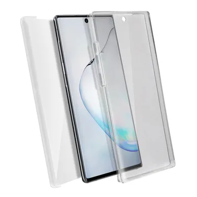Produktbild von Avizar, 360° Rundum-Schutzhülle (Vorder- und Rückseite) für Samsung Galaxy Note 10 Plus, Transparent