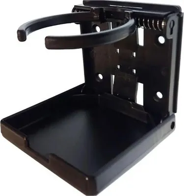 Image de Goldenship Porte-gobelet pliable Noir Noir One Size