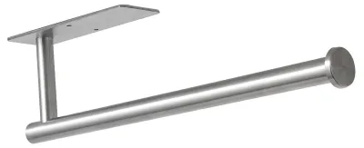 Papierhandtuchhalter, Edelstahl, selbstklebend, silber, 33,5 cm