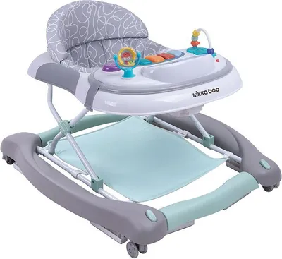 Produktbild von Kikkaboo Baby Walker Mit Tastatur-balance-funktion Blau Blau One Size