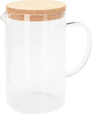 Produktbild von Excellent Houseware | Krug - Glaskanne - 1,4 L - Transparent Borosilikatglas - Karaffe - Hitzebeständig