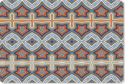 Produktbild von MuchoWow® Mauspad Mousepad Muster - Afrika - Formen 27x18 cm - Mousepads - Maus Mat - Pad - Mausunterlage - Büroartikel - Desk Matten