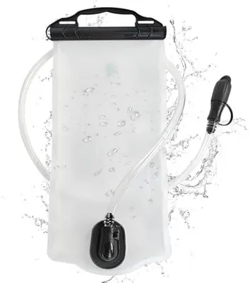 Produktbild von 2L-Trinkblase mit großer Öffnung, auslaufsicherer Wasserblase und Wasserreservoir für Trinkrucksäcke