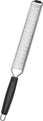 Produktbild von Lurch 240120, Flache Reibe, Schwarz, Edelstahl, Kunststoff, Edelstahl, 18/10 Cr.Ni. Stainless Steel, Hängeschlaufe, 30 mm