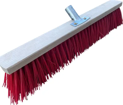 Produktbild von Industriebesen Straßenbesen Besen Saalbesen Kehrbesen Hallenbesen Großraumbesen rot 50cm breit