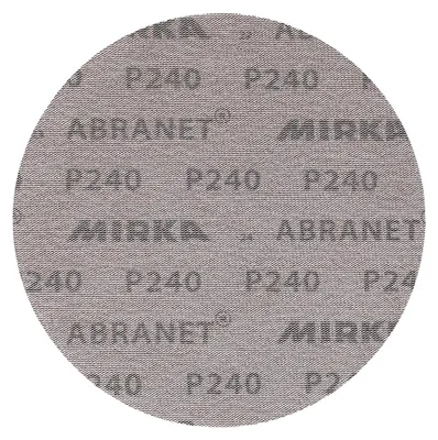 Produktbild von MIRKA Scheiben Abranet Ø 200 mm P240 Gitternetz Klett (50 St)