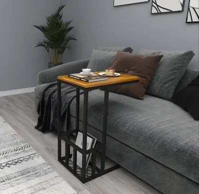 Immagine prodotto di Mobili di design  tavolino marrone in legno, moderno, da salotto