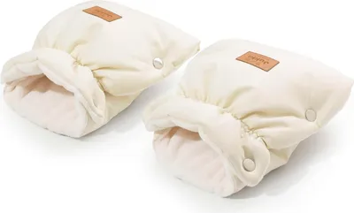 Produktbild von Handwärmer für Kinderwagen (2 St.) - Ecru Winter