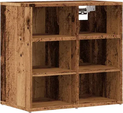 Produktbild von vidaXL Schuhschrank Altholz-Optik 52x30x50 cm